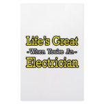 Life's Great When You're an Electrician stationery