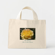 Life's Treasures! Roses & Good Friends tote bags