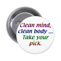 Lifestyle - Clean mind Pin