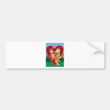 Lift Me Up Into Your Heart Bumper Sticker