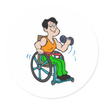 Lift Weights Sticker