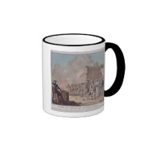 Lifting of the Siege of Pondicherry, 1748, engrave Coffee Mugs