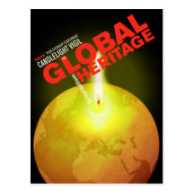 Light a candle for Global Heritage postcard
