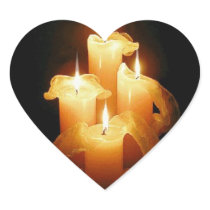 Light a candle stickers