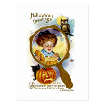 Light all the Pumpkins! Postcard