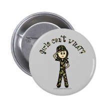 Light Army Woman Buttons