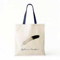 Light as a Feather Fun Shopping Bag
