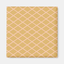 light biege pattern design fridge magnet