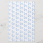 Light Blue and White Baby Stroller Pattern. Flyer Design