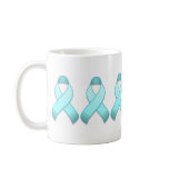 Light Blue Awareness Ribbon Mug