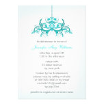 Light Blue Bridal Shower Invitations invitations