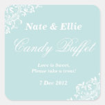 Light blue candy buffet Sticker