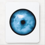 Light Blue cloudy eye graphic