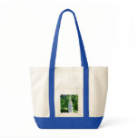 Light Blue Delphinium Canvas Tote Bag