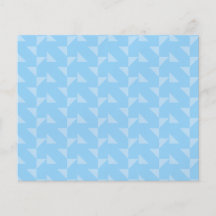 Light Blue Geometric Abstract Pattern. Flyers