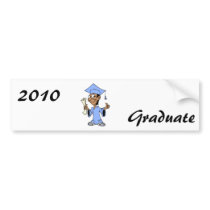 Light Blue Grad Bumper Stickers