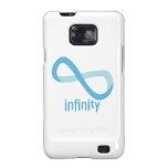 Light Blue Infinity Samsung Galaxy Case