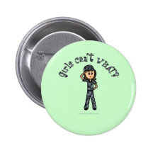 Light Blue Navy Girl Pins