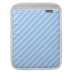 Light Blue Stripes. ipad sleeves