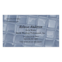 Light Blue Tiles Business Card