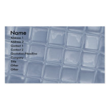 Light Blue Tiles Business Card Templates