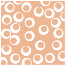 Light Brown and White Circles Pattern. Photo Cutouts