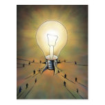 Light Bulb Arena Postcard