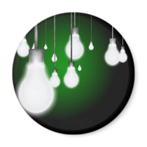 Light Bulbs Magnet