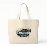 Light Cadillac Lowrider III Tote Bags