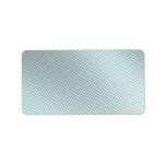 Light Coloured Carbon Fibre Textured Address Label