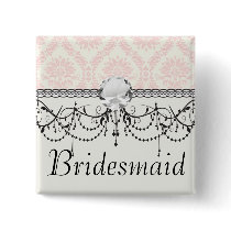 light cream and pink damask