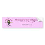 Light CSI Detective Bumper Sticker