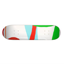 Light Day by Day Guaranteed White Road Skate Deck
