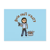 Light Do-It-Yourself Diva Post Card