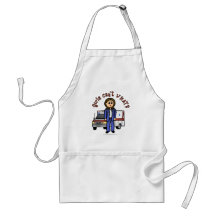 Light EMT Paramedic Girl Apron
