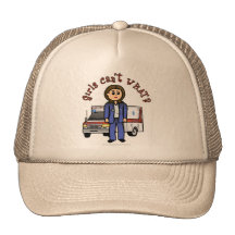 Light EMT Paramedic Girl Hats