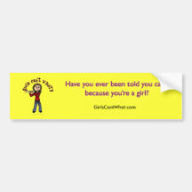 Light Female Flute Player Bumper Sticker