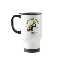 Light Female Scuba Diver Mug