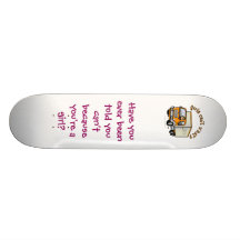 Light Female Truck Driver Skate Boards