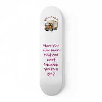 Light Female Truck Driver Skate Boards