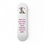 Light Female Veterinarian Skate Board Decks