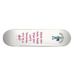 Light Female X-Ray Technologist Skateboards