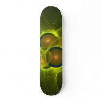 'Light Flame Abstract 110' skateboard deck