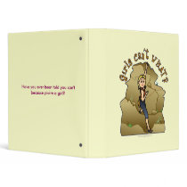 Light Girl Rock Climber Binders