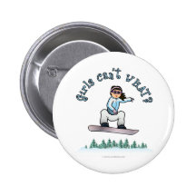 Light Girls Snowboarding Pins