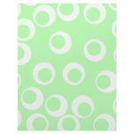 Light green and white retro pattern. letterhead
