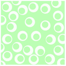 Light green and white retro pattern. photo sculpture
