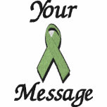 Light green awareness ribbon - Customize