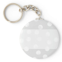 Light grey and white dotty pattern. key chains
