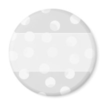 Light grey and white dotty pattern. magnet